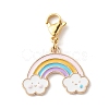 Alloy Enamel Pendant Decorates HJEW-JM00588-2