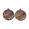 Walnut Wood Laser Cut Pendants WOOD-Q051-05K-1