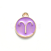 Alloy Enamel Pendants ENAM-S124-01A-01A-2