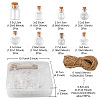 16Pcs 8 Styles Glass Jar Bead Containers CON-FS0001-05-5