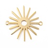 Brass Connector Charms X-KK-H435-10G-1