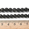 Natural Ice Obsidian Beads Strands G-P590-A01-6mm-03-3