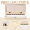 1Pc Iron Wood Storage Boxes CON-CA0001-031-4