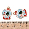 Alloy Enamel Pendants LS-ENAM-I061-01KCG-03-3