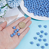 200Pcs Pave Disco Ball Beads RB-PA0001-11D-3