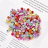Opaque Acrylic Beads MACR-YW0001-22I-4
