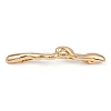 Alloy with Iron Clip Hair Barrettes PHAR-G014-05C-G-2