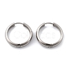 201 Stainless Steel Hoop Earrings EJEW-P304-15A-P-4