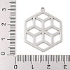 Non-Tarnish 304 Stainless Steel Pendants STAS-Z076-08P-3