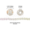 Transparent Glass Beads Strands GLAA-YW0001-59B-4