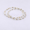 2Pcs 2 Styles Glass Seed Beads Stretch Bracelet Sets BJEW-SW001591-2