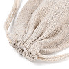 Cotton Packing Pouches Drawstring Bags ABAG-R011-10x14-3