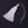 Nylon Thread Tassel Big Pendant Decorations NWIR-K019-A34-1