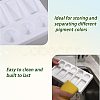 10Pcs 10-Compartment Plastic Watercolor Oil Palette AJEW-GL0003-38-4