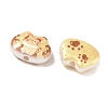 Printed Opaque Acrylic Beads AC-CBA4EF4-10-2