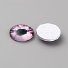 Glass Cabochons LS-GLAA-WH0033-75F-09-2