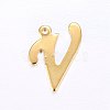 201 Stainless Steel Pendants X-STAS-O098-03G-V-1
