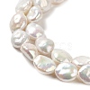 Natural Baroque Pearl Keshi Pearl Beads Strands PEAR-E016-020-3
