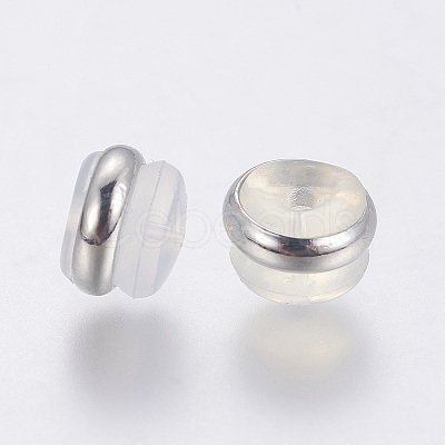 Silicone Ear Nuts SIL-F001-02P-A-1
