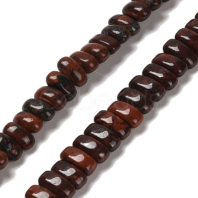 Natural Brecciated Jasper Beads Strands G-Q167-B16-01-1