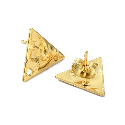 304 Stainless Steel Stud Earring Findings LS-STAS-L024-003G-02-1