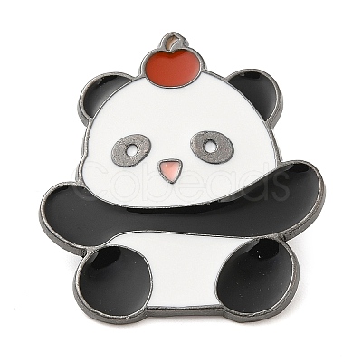 Panda Enamel Pins JEWB-K012-03I-EB-1