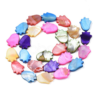 Natural Freshwater Shell Beads Strands SHEL-S278-04-B02-1