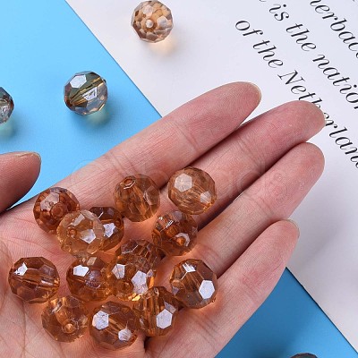 Transparent Acrylic Beads MACR-S373-101-P11-1