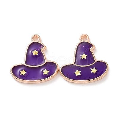 Halloween Theme Alloy Enamel Pendants LS-HAWE-PW0001-090D-1