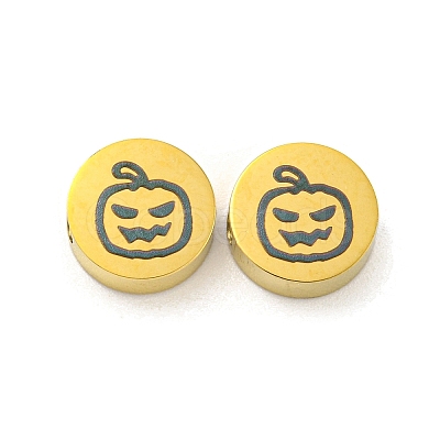 Halloween Theme 304 Stainless Steel Beads STAS-M069-01C-G-1