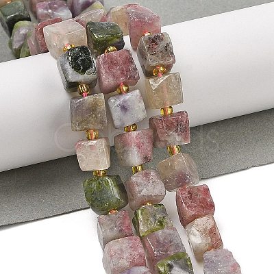 Natural Tourmaline Beads Strands G-G053-B17-04-1