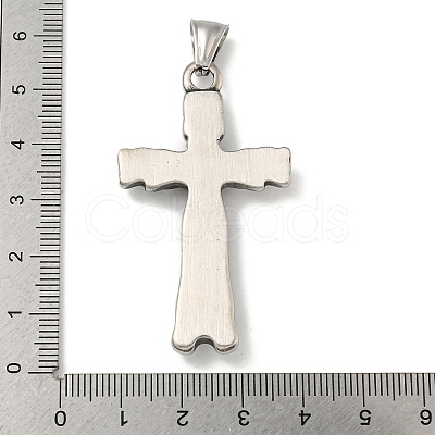 316 Surgical Stainless Steel Pendants STAS-Z073-72AS-01-1