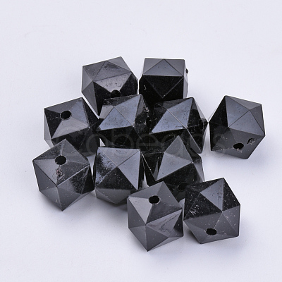 Transparent Acrylic Beads TACR-Q259-10mm-V72-1
