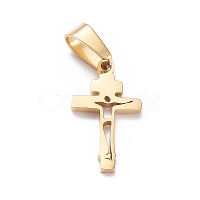 Ion Plating(IP) 304 Stainless Steel Pendants STAS-L216-32G-1