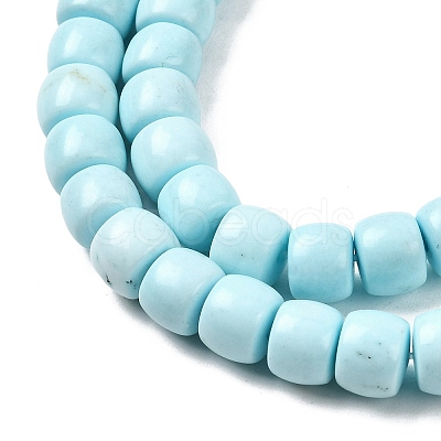 Natural Magnesite Beads Strands G-P598-C01-01B-1