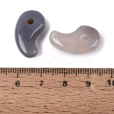 Natural Grey Agate Pendants G-S294-07B-12-1