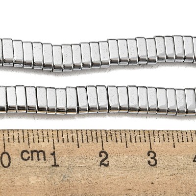Electroplated Non-magnetic Synthetic Hematite Beads Strands G-C106-B02-08A-1