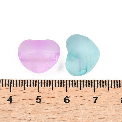 Frosted Acrylic Beads MACR-C041-01-1