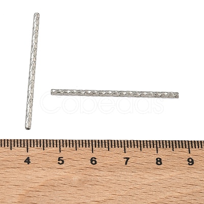 304 Stainless Steel Tube Beads STAS-Z192-07P-08-1