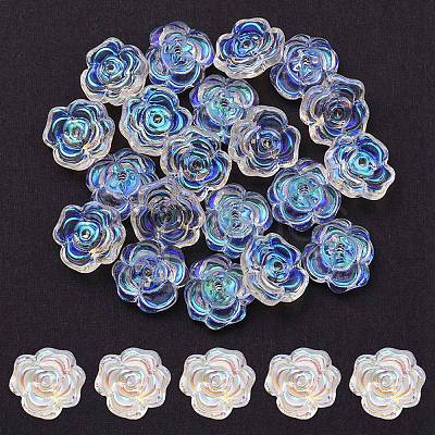 Transparent Glass Beads EGLA-YW0001-63-1