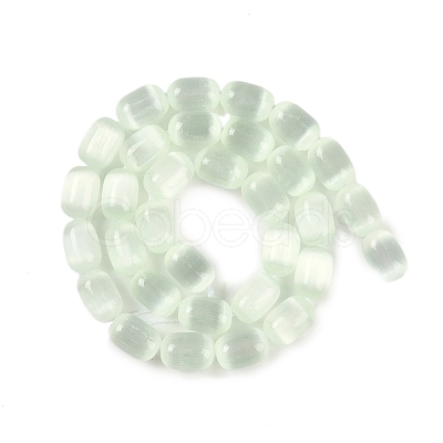 Natural Selenite Beads Strands G-F750-11-1
