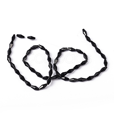 Faceted Glass Beads Strands X-GC647Y-27-1