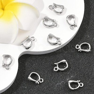 SHEGRACE Brass Fold Over Clasps XGR0145P-162P-1
