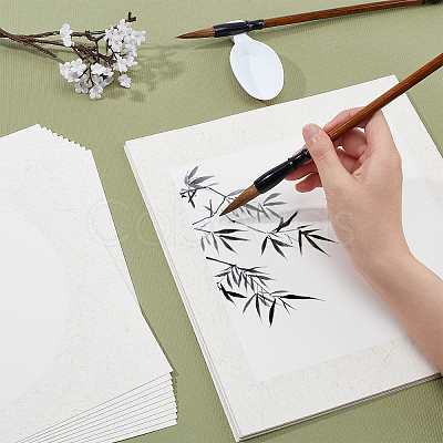 20 Sheets 2 Style Chinese Rice Paper Card DIY-PH0006-22-1