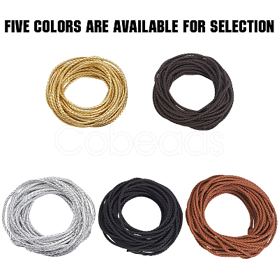 10M Round Imitation Leather Braided Cord WL-GF0001-32B-02-1