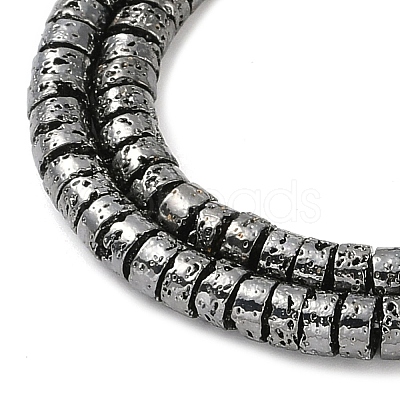 Electroplated Synthetic Non-Magnetic Hematite Beads Strands G-U003-16B-1