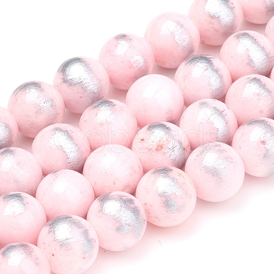 Natural Mashan Jade Beads Strands X-G-G833-8mm-13-1