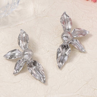 Alloy Stud Earrings for Women AL-CBA4777-03B-1