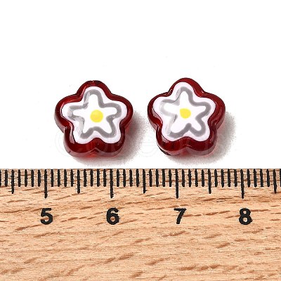 Handmade Glass Enamel Beads GLAA-K070-03E-1