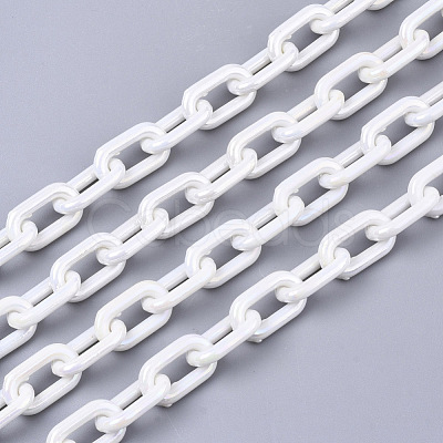 Acrylic Opaque Cable Chains X-PACR-N009-002J-1